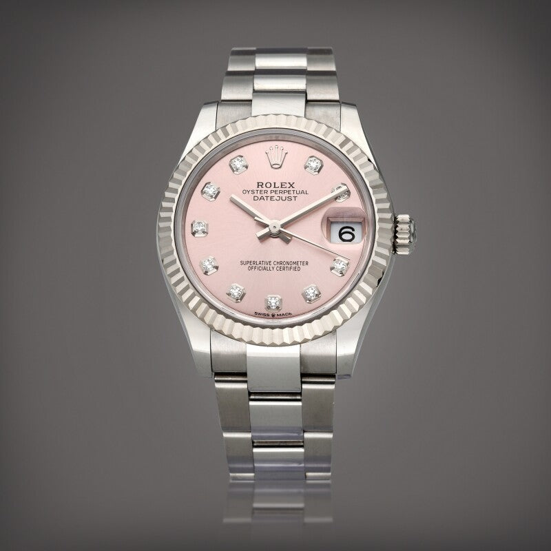Datejust 278274 31mm Jub SS/SS Pink/Dia ARF A2236