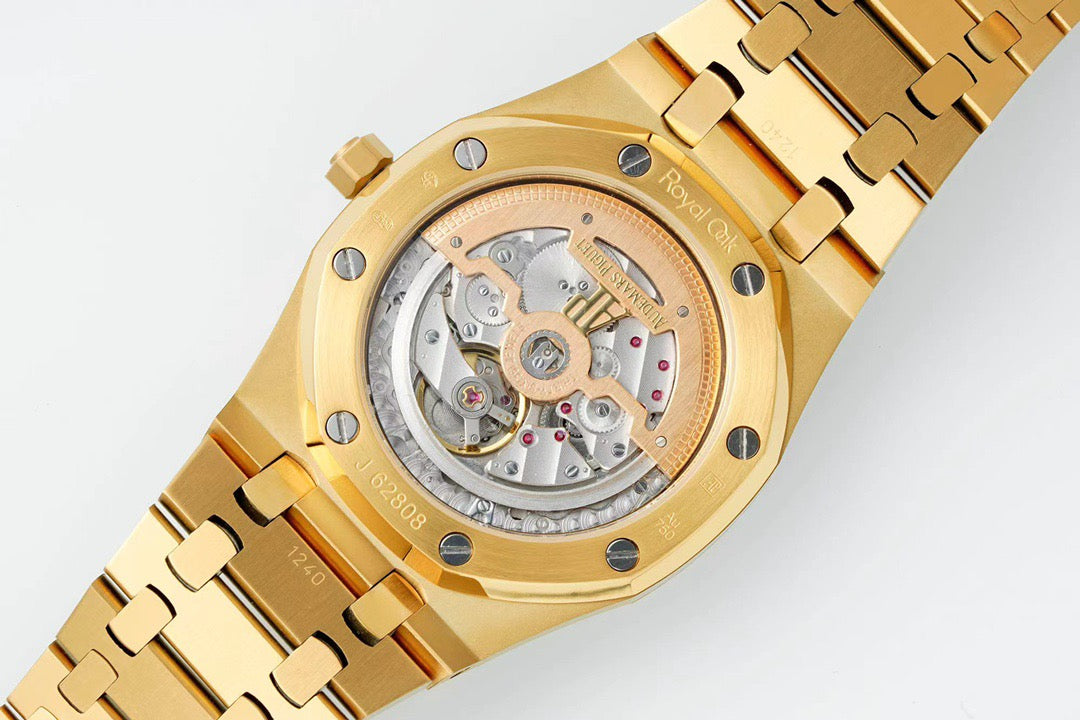 Royal Oak 16202 39mm YG/YG Smoked Gold Dial ZF A7121