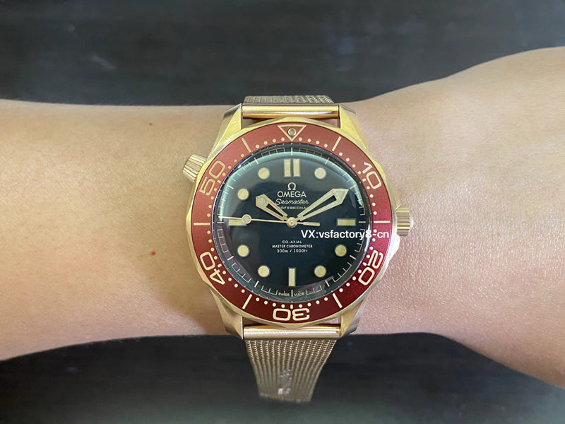 Seamaster 300m 2025 42mm Bronze/Brz Black Dial VSF VS8806 Super Clone