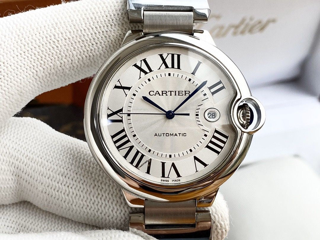 Ballon Bleu De Cartier 2022 42mm SS/SS White Dial V6F A2824