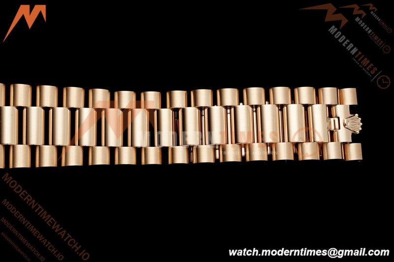 DayDate 228235 40mm RG/RG Champagne/Stk VSF V2 DD3255 (Gian Weighted Approx.182g)