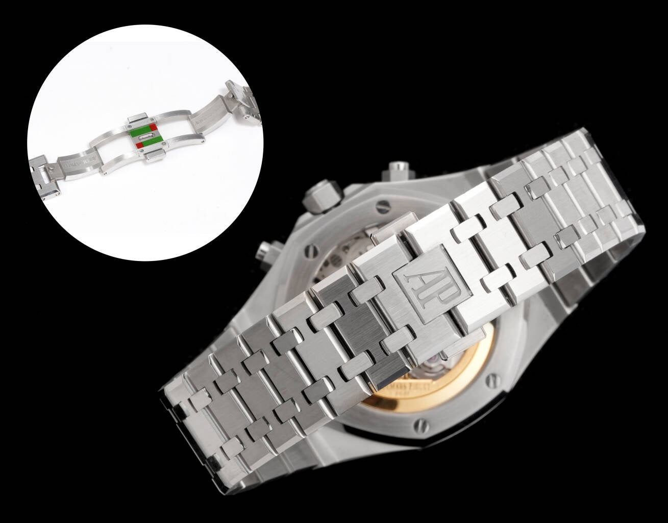 Royal Oak Chrono 26240ST 41mm SS/SS White Dial OCTA SH4401 (Free Sprung)
