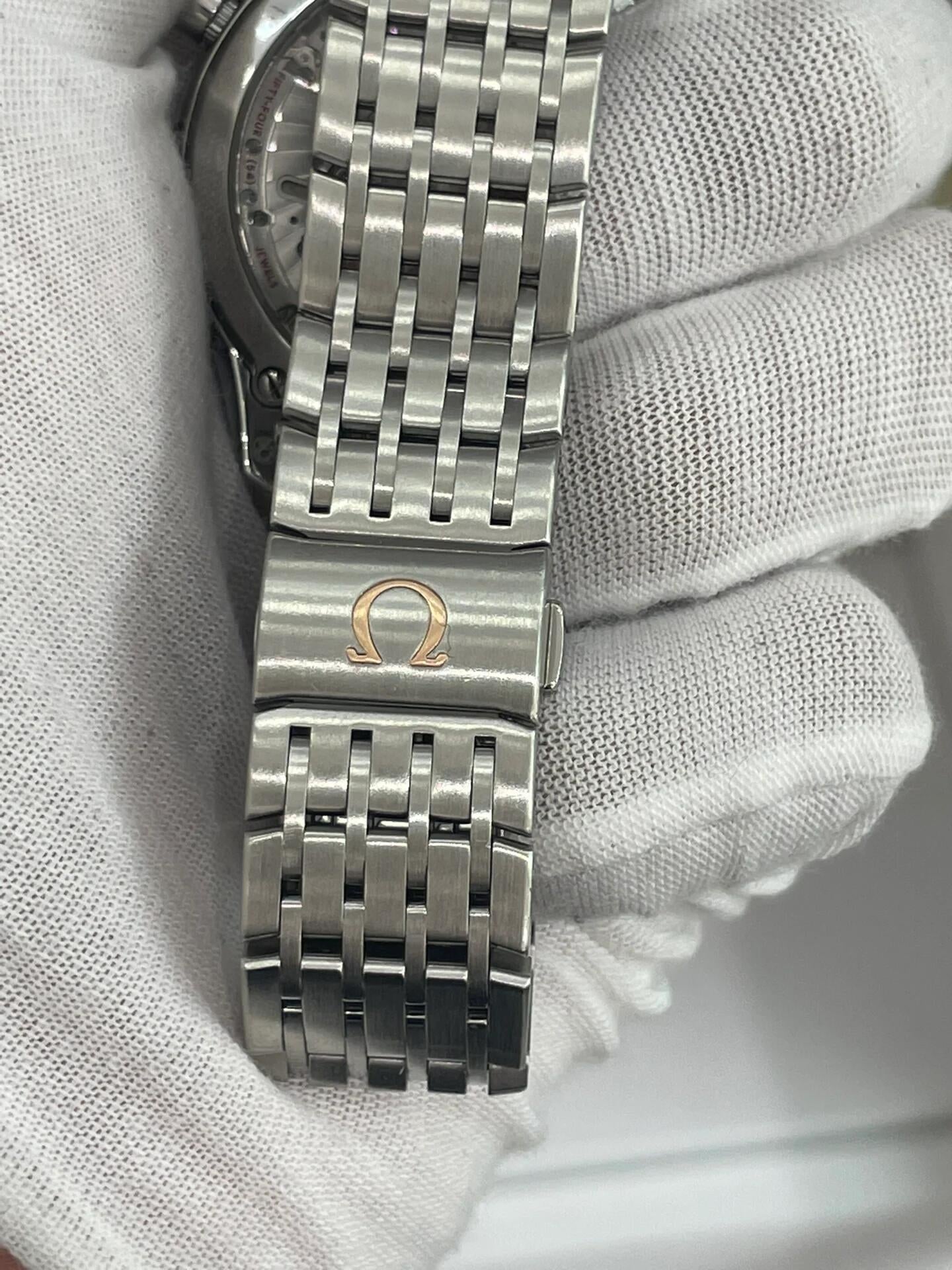 Omega - De Ville Prestige 42MM SS/SS Blue OMF A7750 Mod9300