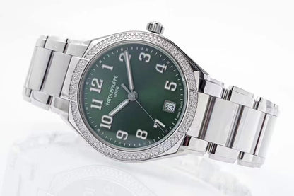 TWENTY~4 7300 Ladies 36mm Dia SSSS Green Dial PPF 324SC