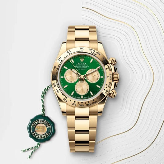 Daytona 126508 40mm YG/YG Green/Stk RGF DD4131(Gain Weight Approx.225g)