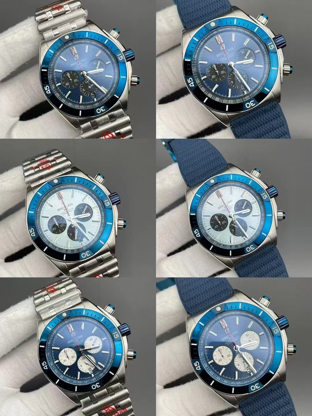 Superocean Heritage B20 42mm SSRU Ice Blue Dial BLF A2824