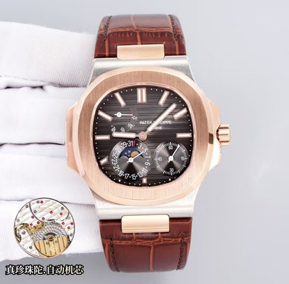 Nautilus 40mm 5712 RG/RG Black/Stk WSF A240 Super Clone