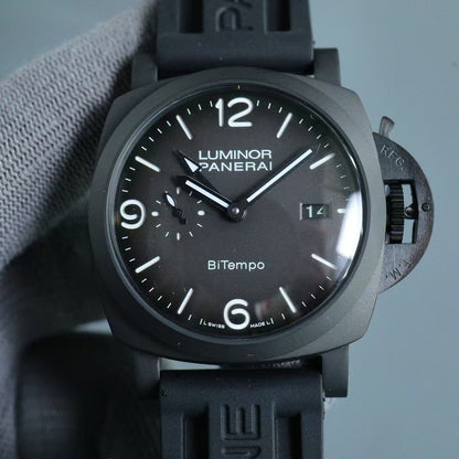 Luminor BiTempo PAM1467 44mm DLC/NY Grey Dial VSF P9010