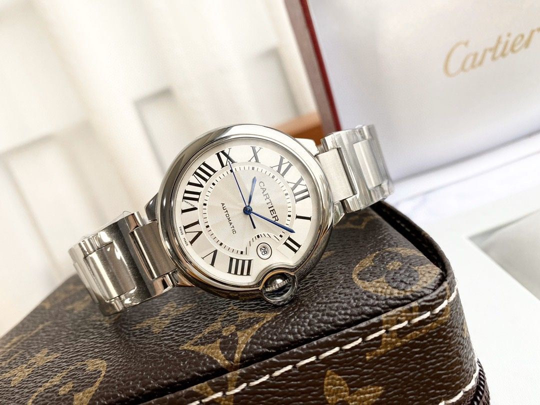 Ballon Bleu De Cartier 2022 42mm SS/SS White Dial V6F A2824