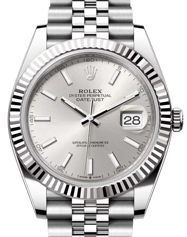 Datejust 126334 41mm Jub SS/SS White/Stk MZF VR3235 Super Clone