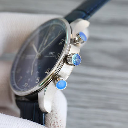 Portuguese Chrono 41mm SSRU Blue Dial Z+F A69355