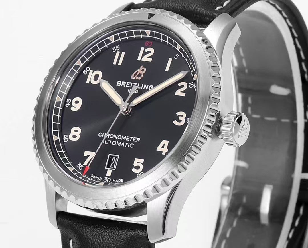 Breitling - Navitimer 8 Automatic 41 A17314 SS/LE Black ZF A2824