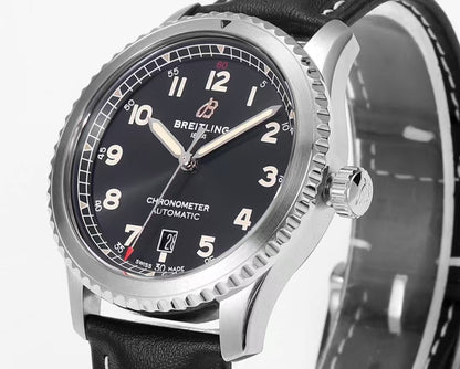 Breitling - Navitimer 8 Automatic 41 A17314 SS/LE Black ZF A2824