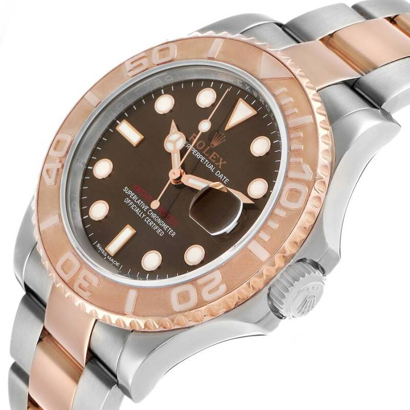 Yacht-Master 116621 40mm RG/SS Brown Dial VSF VS3135