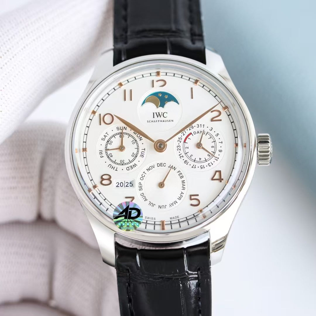 Portugieser Perpetual Calendar 5033 44mm SS/LE Dark Gray/Num APSF A51613