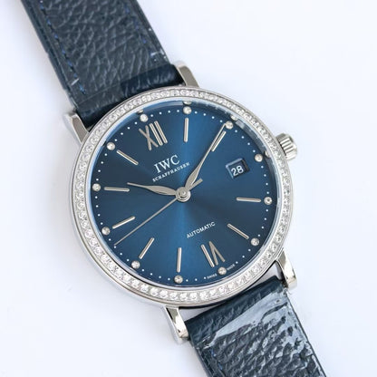 IWC - Portofino Automatic 40mm SSLE WhtSS Stk ZF A9019
