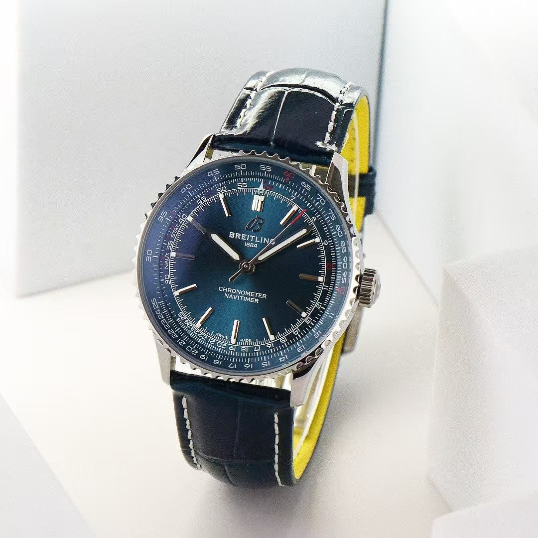 Navitimer 1 2024 41mm Date SS/LE Blue Dial TF A2824