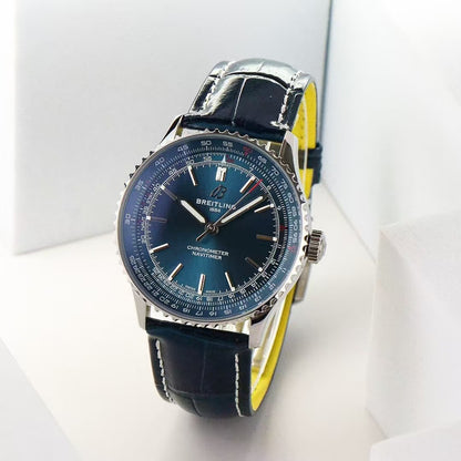 Navitimer 1 2024 41mm Date SS/LE Blue Dial TF A2824