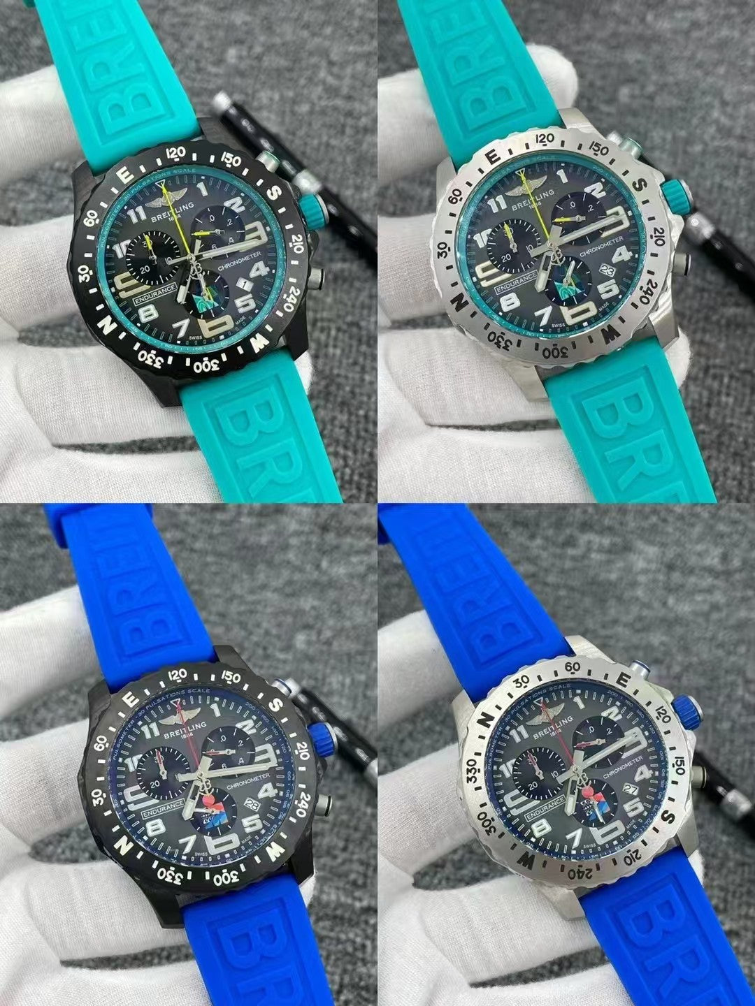 Superocean Heritage B20 42mm SSRU Ice Blue Dial BLF A2824