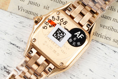 Panthere Secrete De Ladies 22mm Dia RG/RG Diamonds Dial AF Quartz