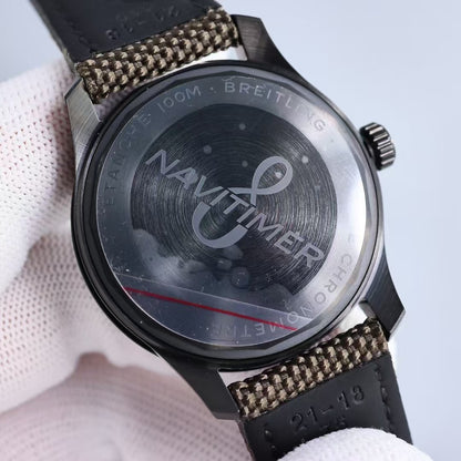 Aviator 8 41mm DLC/NY Green Dial TF A2824