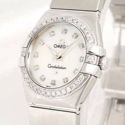 Constellation 28mm Dia SS/SS MOP/Dia 8848F Swiss Qtz