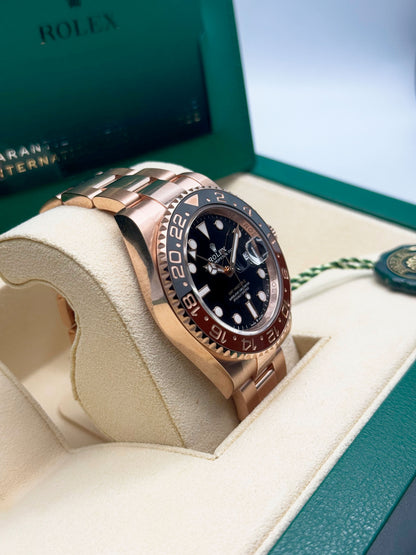 GMT Master II 126715CHNR Oys 40mm RG/RG Black Dial WF SH3285 (Gain Weight Approx.216g)