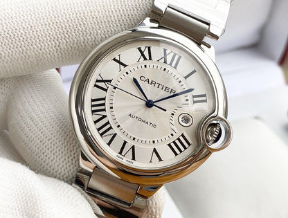 Ballon Bleu De Cartier 2022 42mm SS/SS White Dial V6F A2824