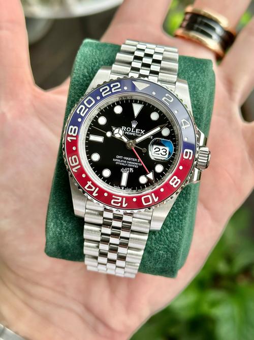 GMT Master II 126710 Pepsi 40mm Oys SS/SS Black Dial Clean Plus JH3285