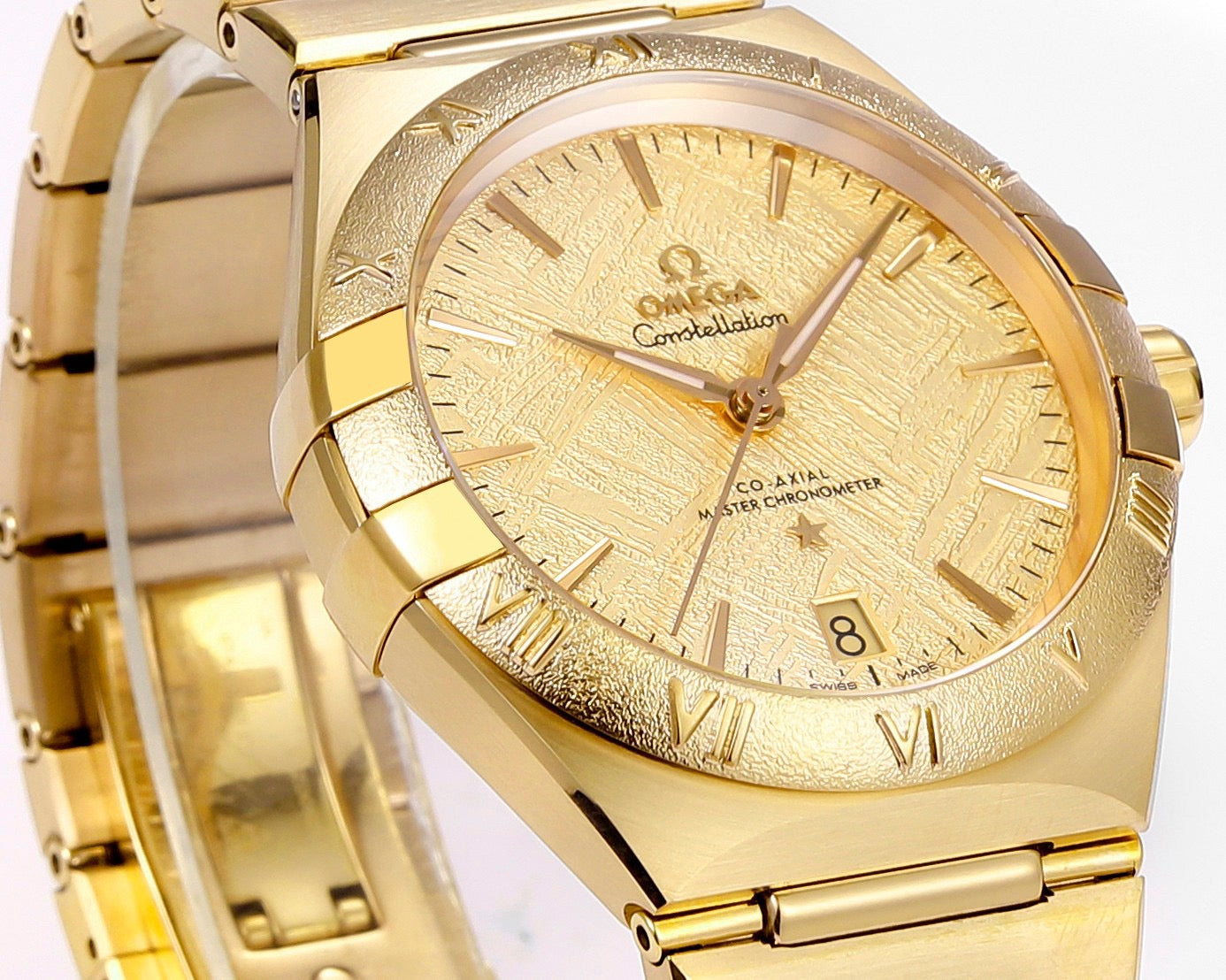 Constellation 2024 41mm YG/YG Meteorite Dial ASWF A8901