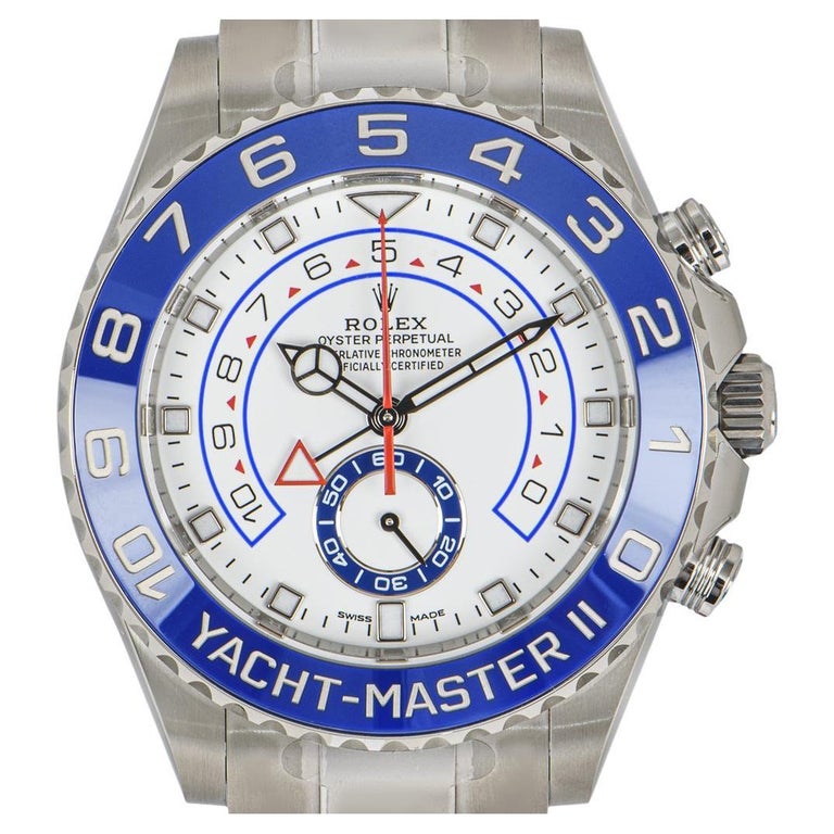 Yacht-Master II 116680 44mm SS/SS White/Num KF V2 A7750