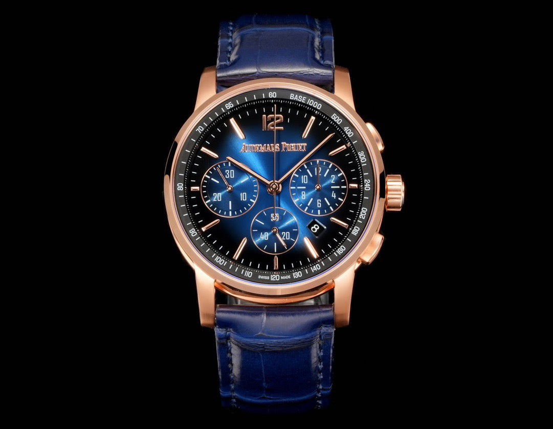 Code11.59 Chrono 26393 41mm RG/LE Gradient Blue Dial APSF SH4401 Super Clone