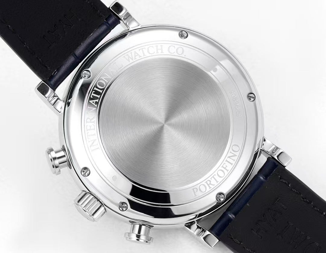 IWC - Portofino Chrono IW391023 SS/LE Blue TWF Asia 7750
