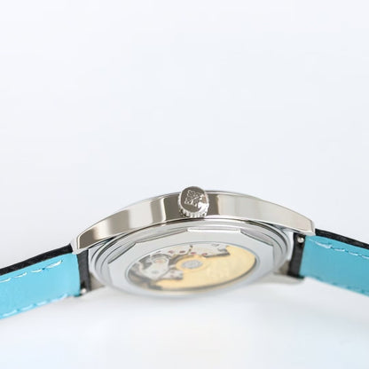 Calatrava 6007 40mm SS/LE Black/Blue PPF 330SC