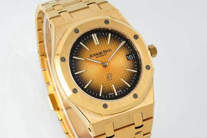 Royal Oak 16202 39mm YG/YG Smoked Gold Dial ZF A7121