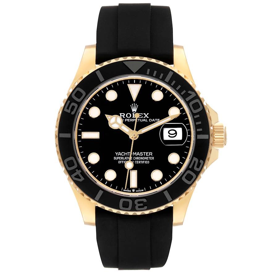 Yacht-Master 226658 42mm YG/RU Black/Dot WF JH3235 (Weighted Approx.179g) (Free Sprung)