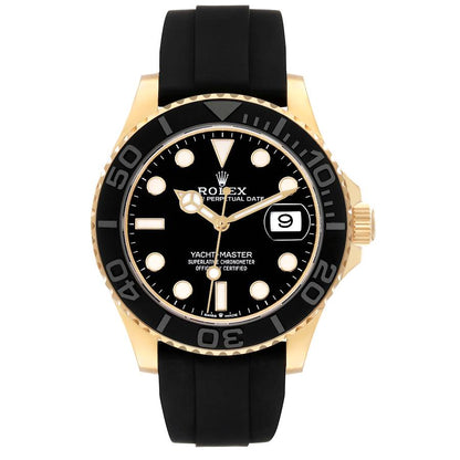 Yacht-Master 226658 42mm YG/RU Black/Dot WF JH3235 (Weighted Approx.179g) (Free Sprung)