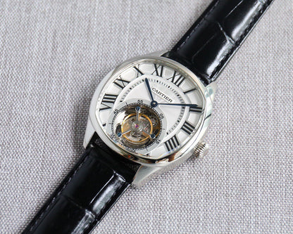 Drive De Cartier 40mm RG/LE White Dial RMSF Tourb