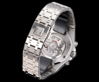 Royal Oak Chrono 26240ST 41mm SS/SS Purple Dial OCTA SH4401 (Free Sprung)