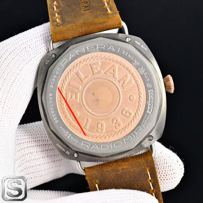 Radiomir Quaranta PAM1643 47MM SSLE White Dial TTF A7750