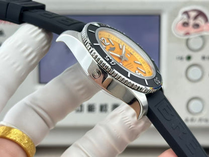 Superocean 44mm SSRU Yellow Dial TF A2824