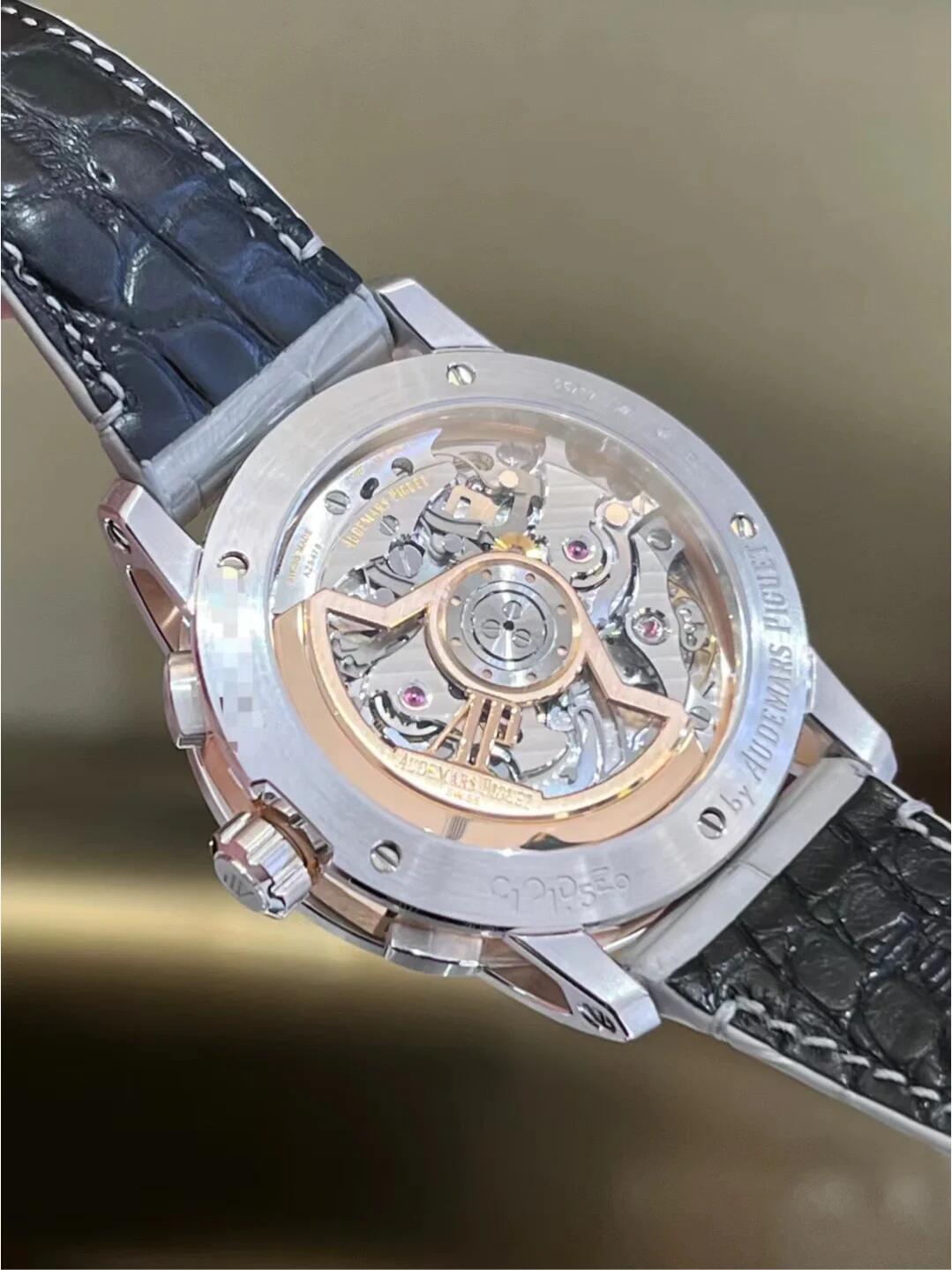 Code11.59 Chrono 26393 41mm SS/LE Silver Dial APSF SH4401 Super Clone