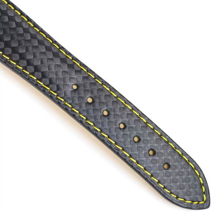 Calatrava 6007 40mm SS/LE Black/Yellow PPF 330SC