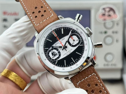 Top Time B01 38mm SS/LE Black/White Dial BLF A7750