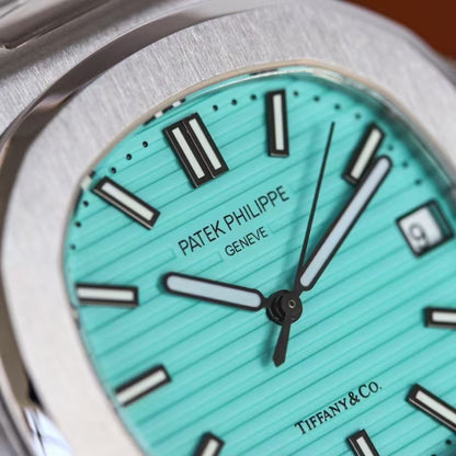 Nautilus 5711 40mm SS/SS Tiffany Blue Dial DDF DD330 Super Clone(SW Dial)