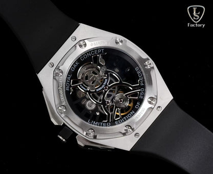Audemars Piguet Royal Oak Concept 42mm Black Panther Titanium/RU Fake Tourbillon
