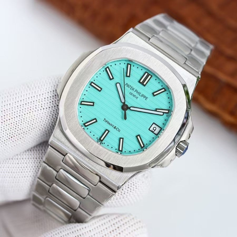 Nautilus 5711 40mm SS/SS Tiffany Blue Dial DDF DD330 Super Clone(SW Dial)