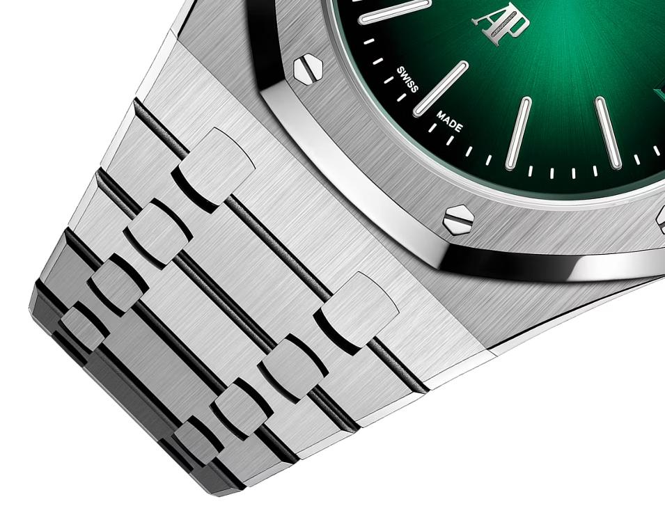 Royal Oak 15202 39mm SS/SS Gradient Green Dial IPF A2121