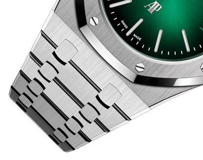 Royal Oak 15202 39mm SS/SS Gradient Green Dial IPF A2121