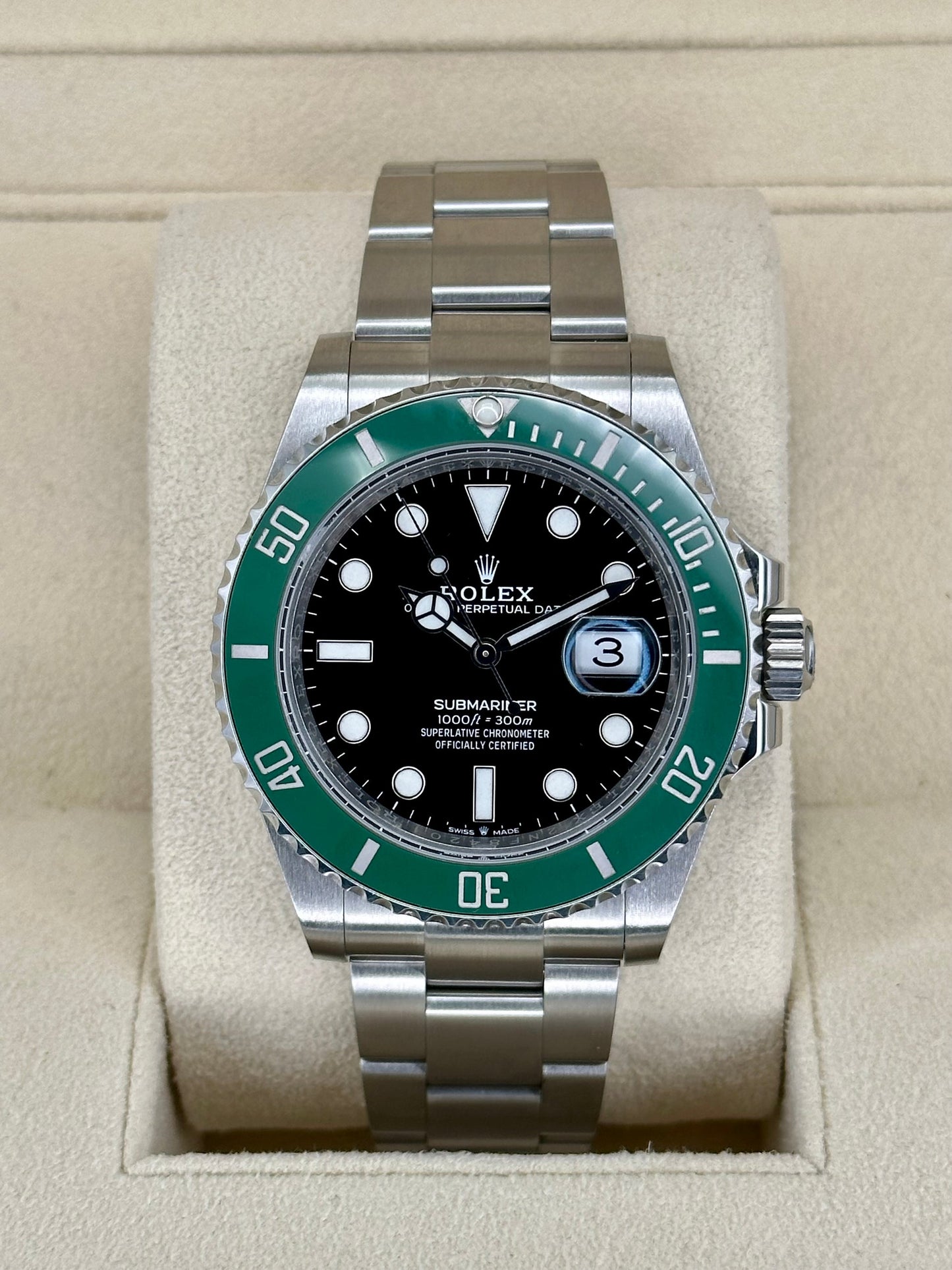 Submariner 126610LV Starbucks 41mm SS/SS Black Dial QF JH3235 (Free Sprung)